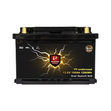 Laden Sie das Bild in den Galerie-Viewer, 100Ah LiFePo4 12V / 100 Ah Batterie Lithium Akku mit BMS und Heizfolie - 6 Jahre Garantie