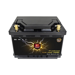 100Ah LiFePo4 12V / 100 Ah Batterie Lithium Akku mit BMS und Heizfolie - 6 Jahre Garantie